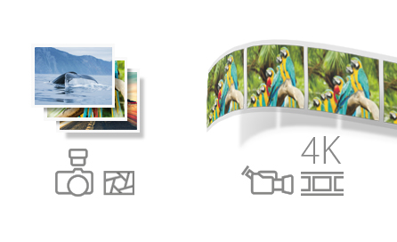 RECORD AND PLAY IN 4K AND FULL HD RECORD AND PLAY IN 4K AND FULL HD