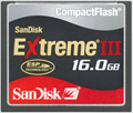 16GB Sandisk Extreme III CompactFlash.