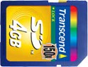Transcend 4GB Hi-Speed 150X SD card + Free SD/MMC Reader.