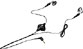 #HDW-13019 Black Berry Original Stereo Headset.