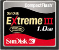 1GB SanDisk Extreme III CompactFlash.