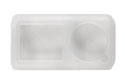 Sansa Silicone White Case.